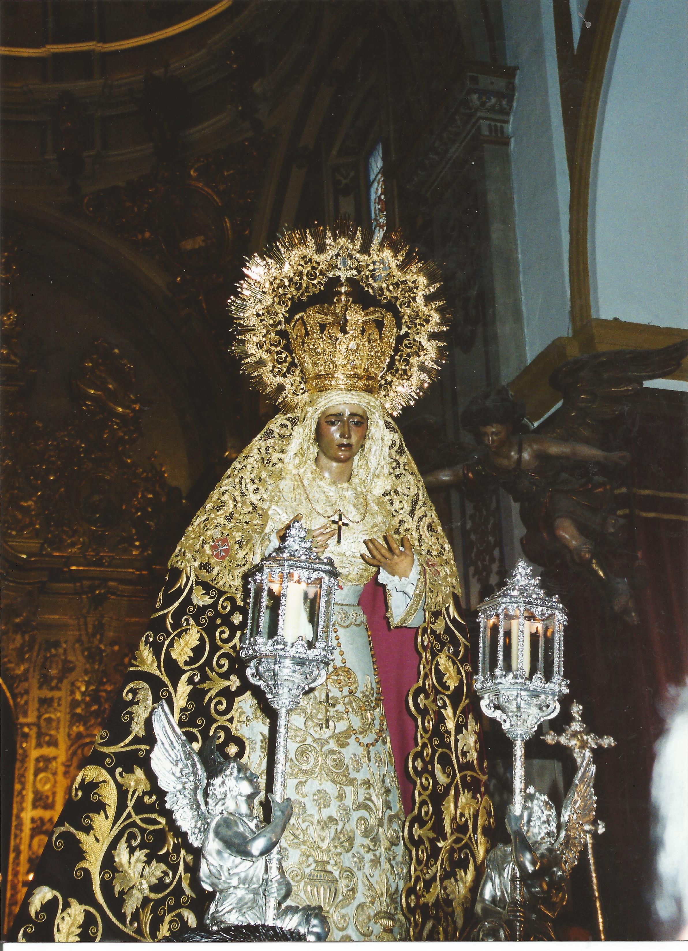 La Amargura en el convento de las Hermanas de la Cruz en 2002