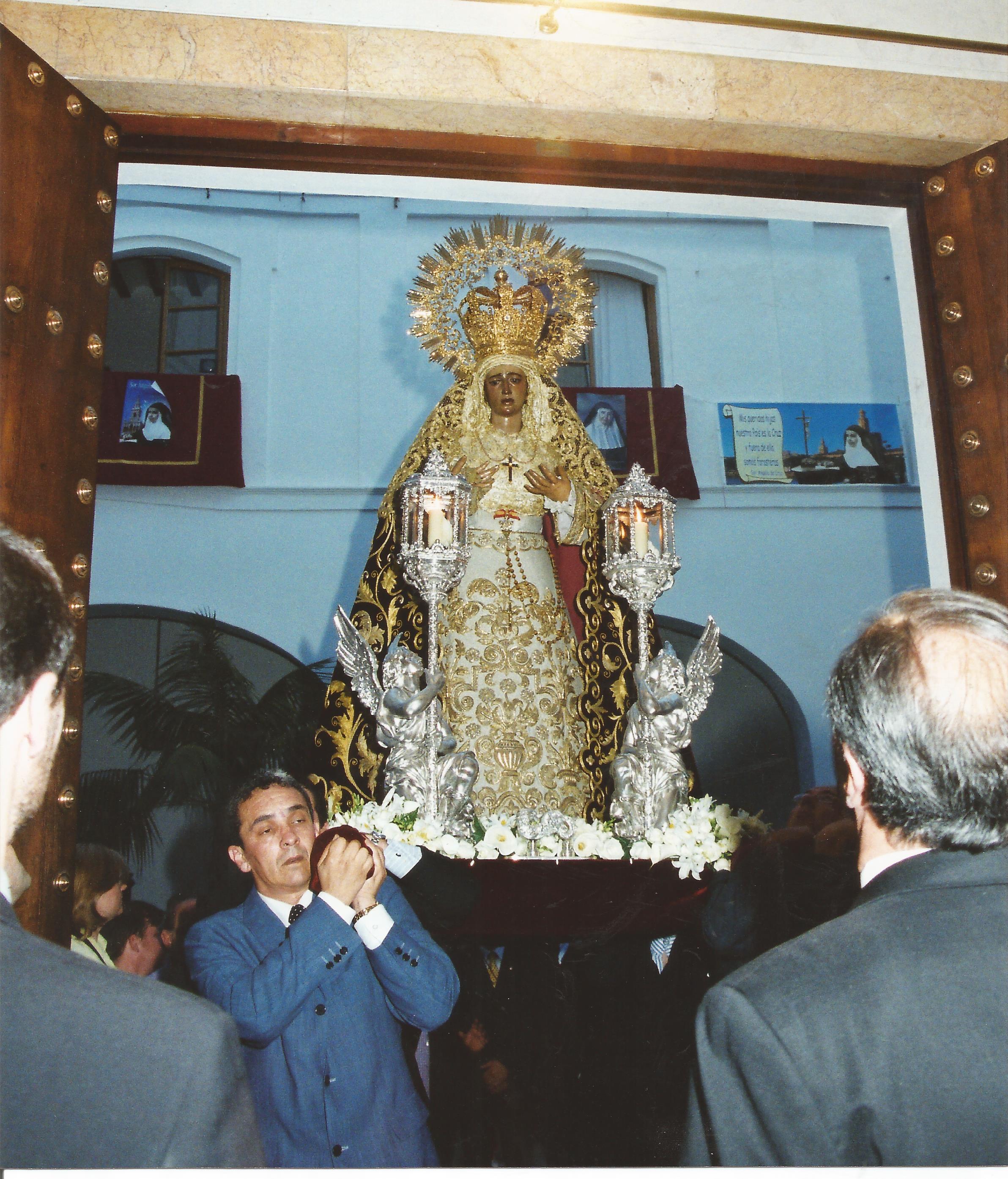 La Amargura en el convento de las Hermanas de la Cruz en 2002