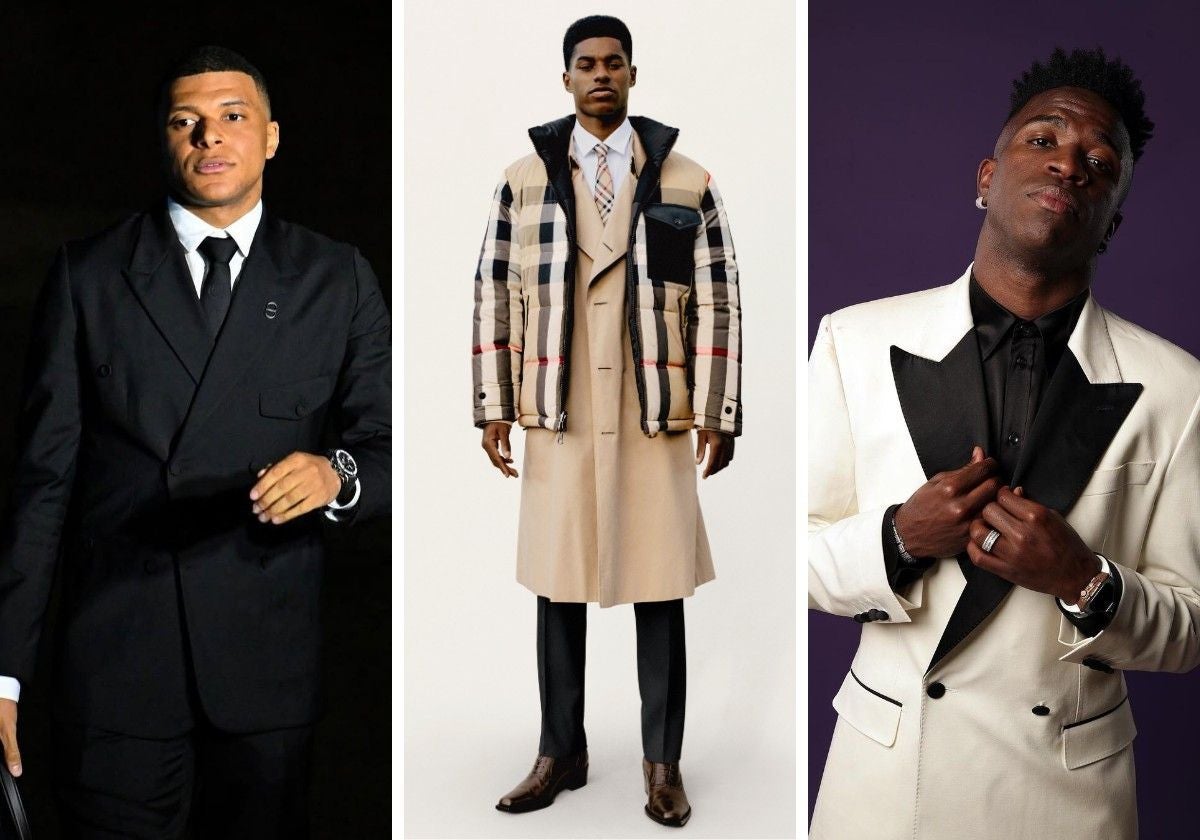 Kylian Mbappé, Marcus Rashford y Vinicius Junior