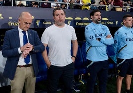 Euforia Cadista premia el trabajo de Salvador Chirino y Javi Ontiveros en el Cádiz CF
